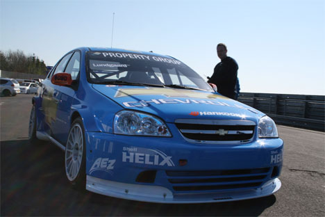 Henrik Lundgaard i pit